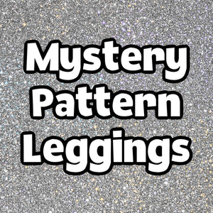 Mystery PATTERN distressed leggings